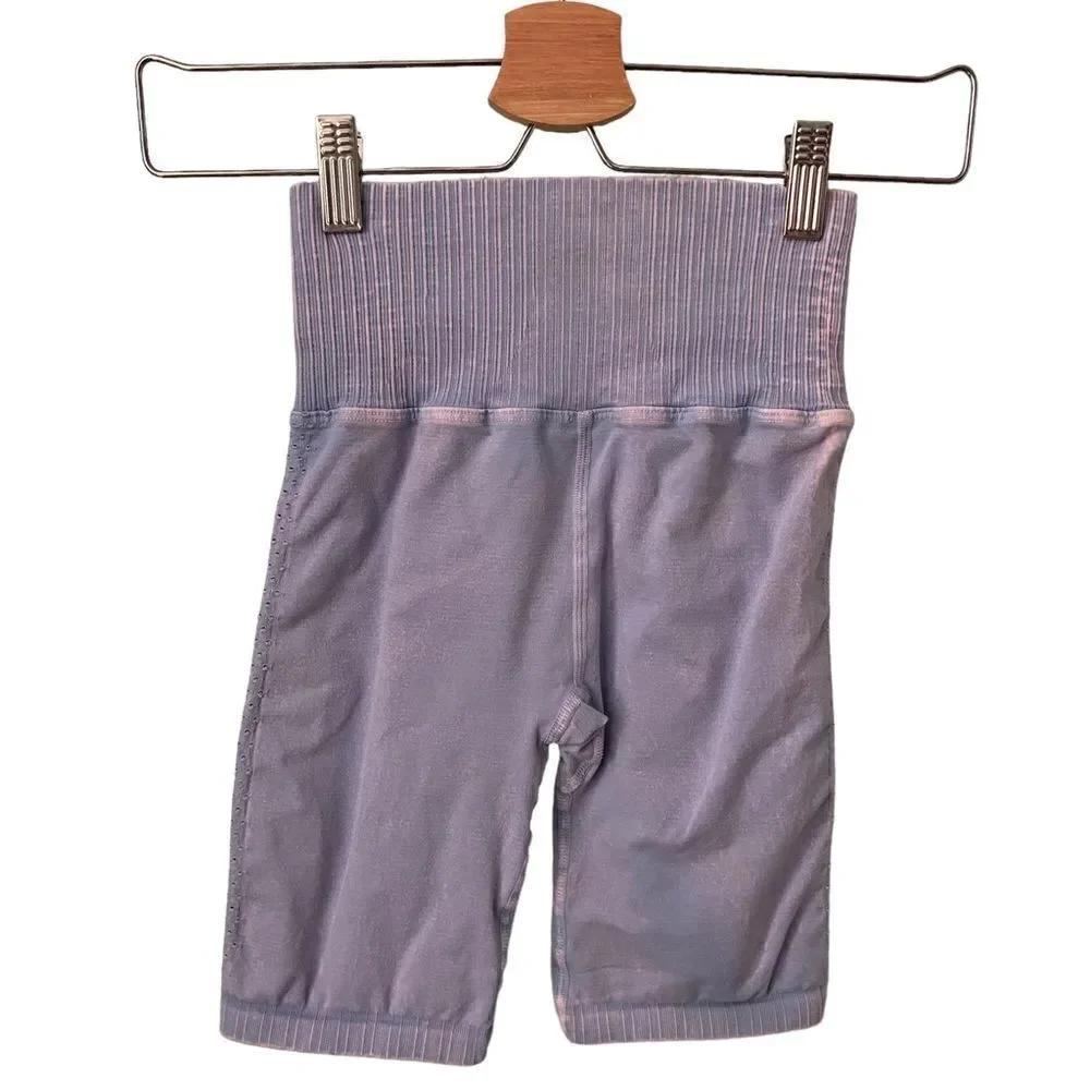 Free People Movement Good Karma Bike Shorts in Blue Size XS